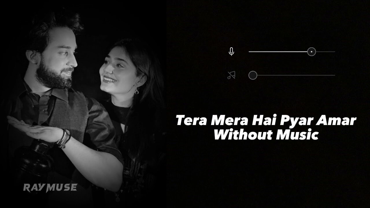 Tera Mera Hai Pyar Amar (Vocals Only) | Ishq Murshid 🎶