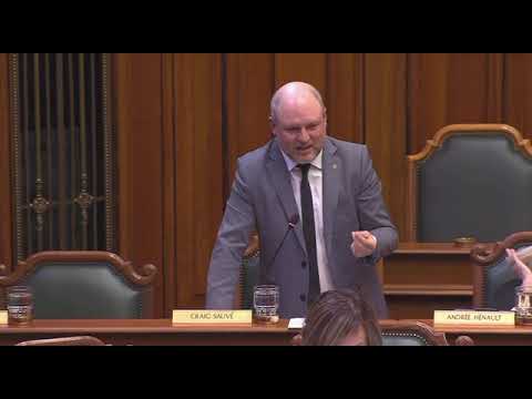 Craig Sauvé en conseil municipal