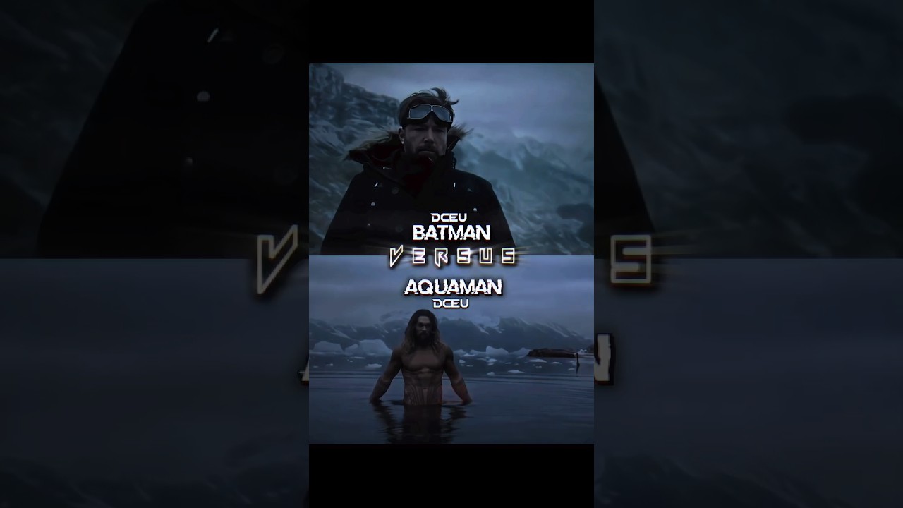 Batman vs Aquaman (DCEU) - 1v1 Battle