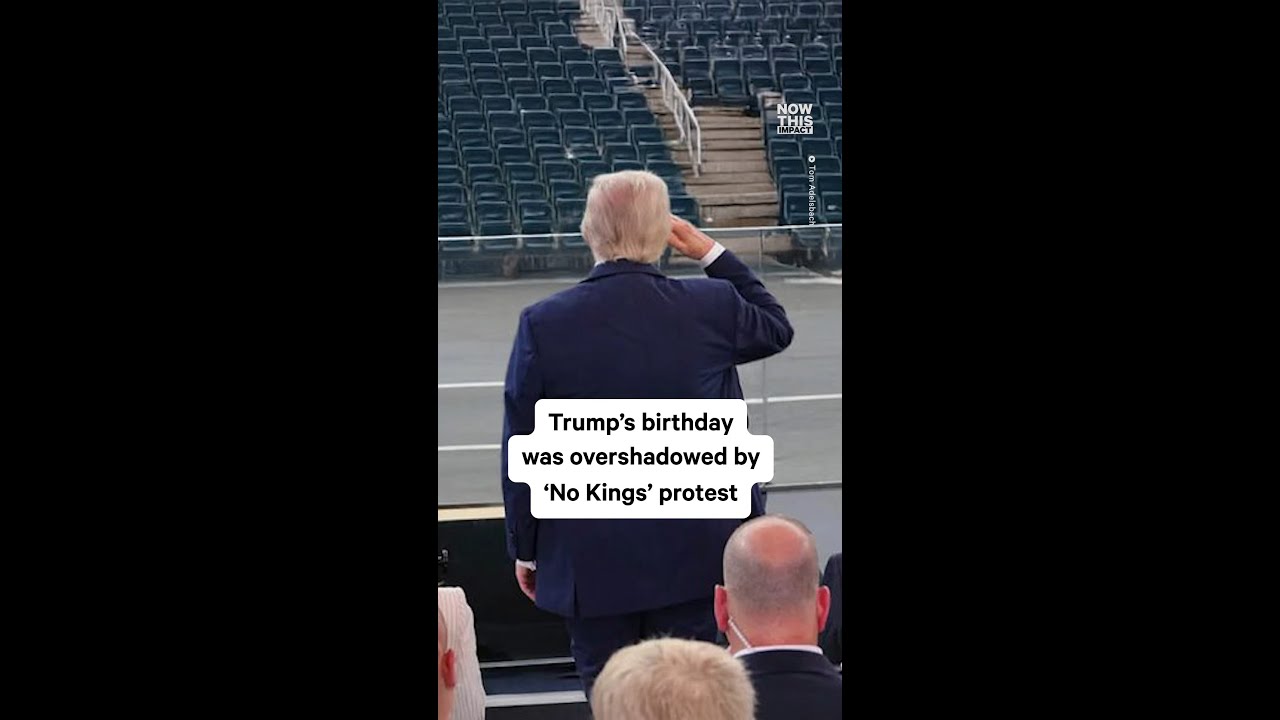 Trump’s 79th Birthday Marred by Protests 🎉