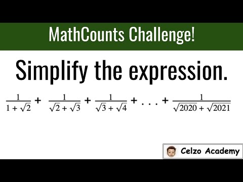 MathCounts Challenge! Simplify the Expression