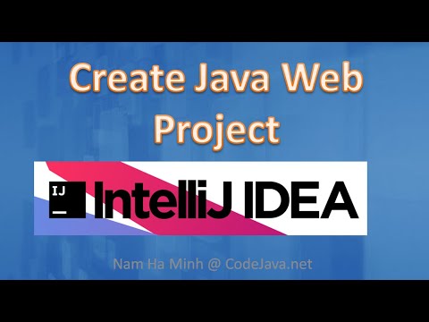 How to Create Java Web Project in IntelliJ IDEA