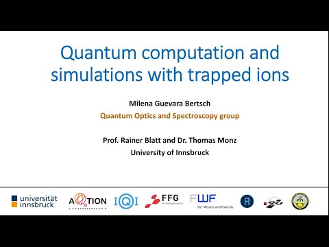 Quantum computation and simulations with trapped Ions