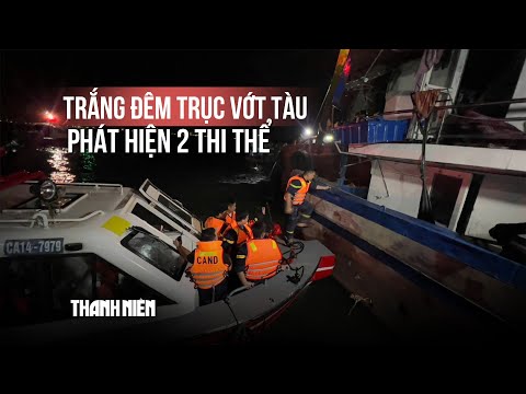 Trắng đêm trục vớt tàu du lịch lật trên vịnh Hạ Long