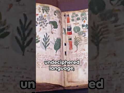Undeciphered: The Mysterious Voynich Manuscript | #truecrimeshorts #mysteries #history  #fact