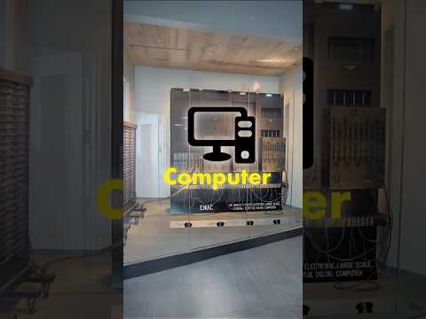 The First Electronic Computer EVER: ENIAC! 💻⚡