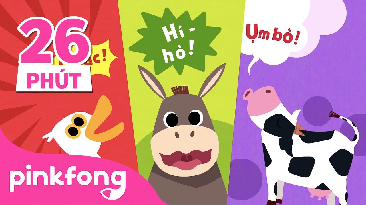 Âm Thanh Động Vật & Bài Hát Về Động Vật 🐾