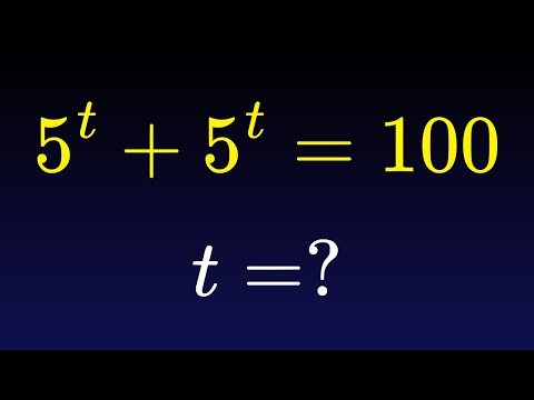 China | An Interesting Exponential Algebra Problem | Maths Olympiad