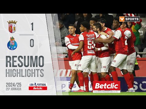 Resumo: Braga 1-0 FC Porto (Liga 24/25 #25)