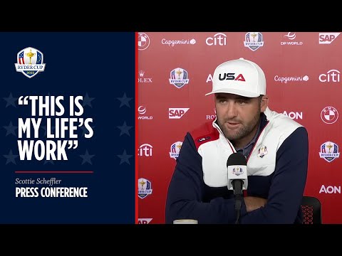Scottie Scheffler Press Conference | Pre-Event | 2025 Ryder Cup