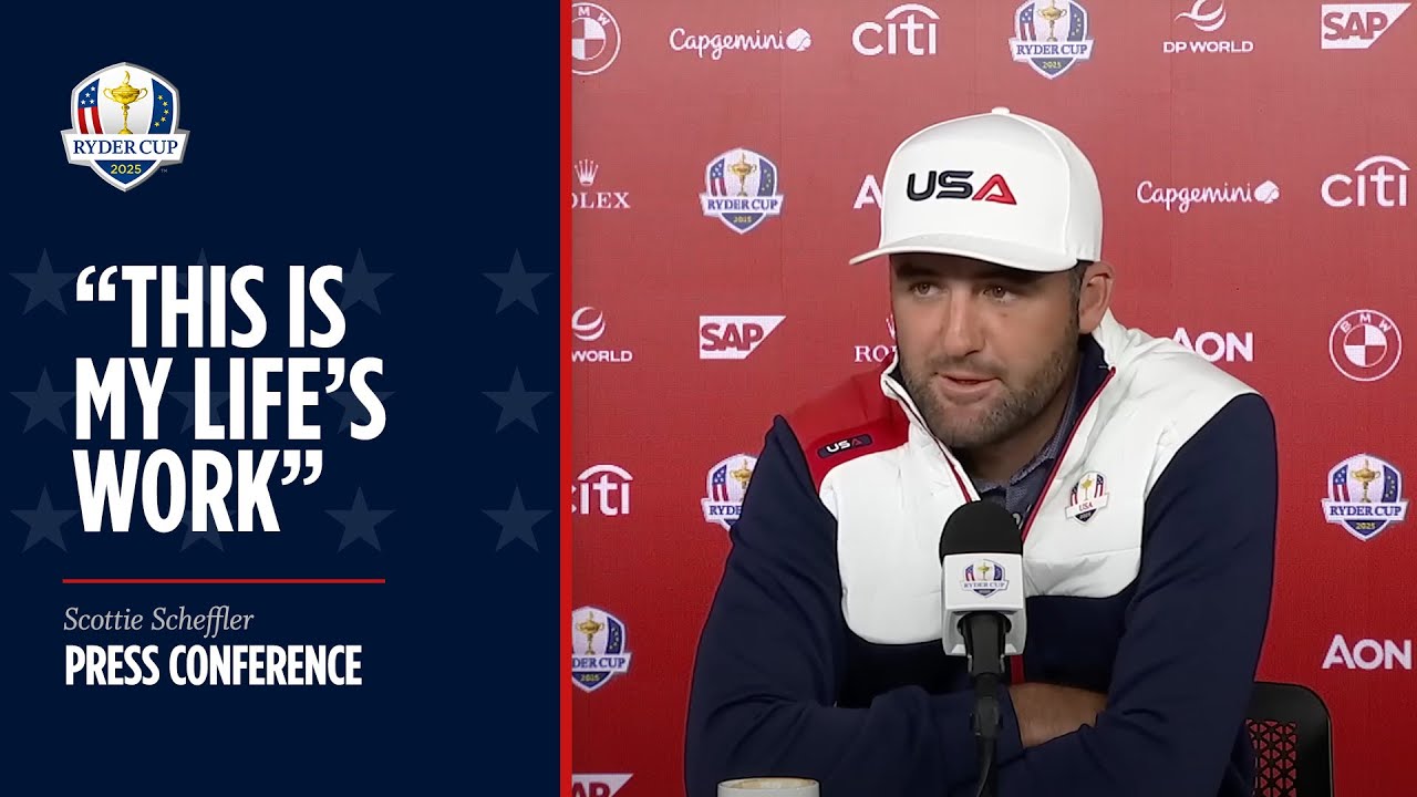 Scottie Scheffler Pre-Event Press Conference | 2025 Ryder Cup at Bethpage Black