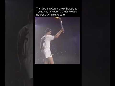 The opening ceremony of Barcelona 1992