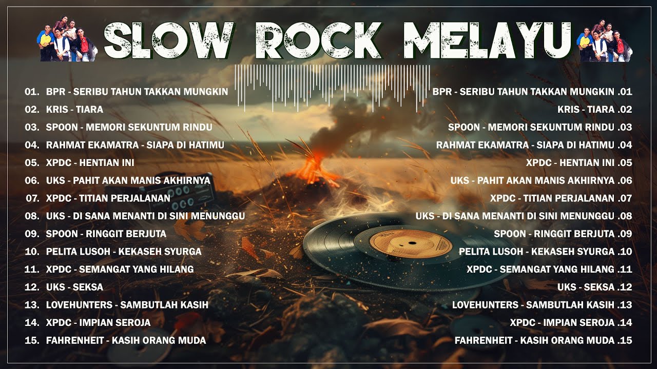 Best Malaysian Slow Rock 80s & 90s Classics 🎸
