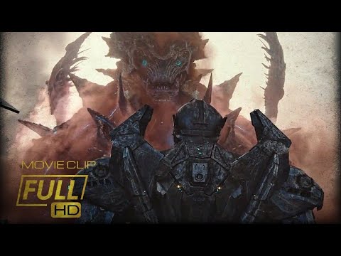 Mega Kaiju Battles Jaegers in Pacific Rim Uprising