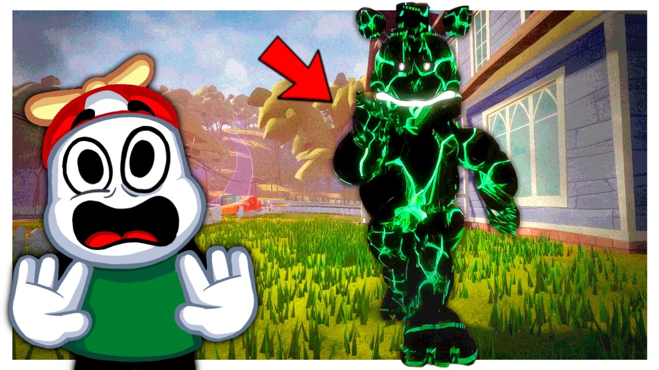 Nuevo Fredbear Rápido en Hello Neighbor & FNAF Mod 🐻