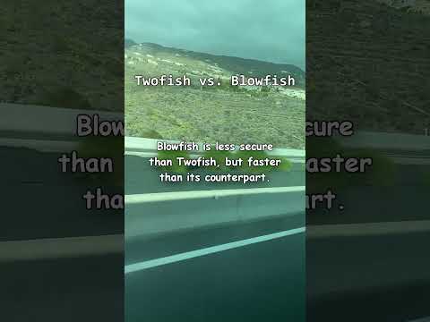 Twofish vs. Blowfish Explained #security