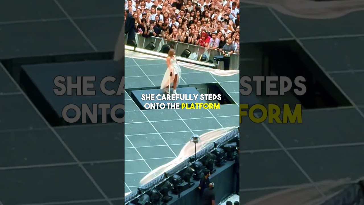 Taylor Swift's Stage Glide During The Eras Tour ✨