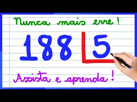 APRENDA COMO DIVIDIR PASSO A PASSO! EXPLICAÇÃO DE DIVISÃO PARA INICIANTES. APRENDA MATEMÁTICA BÁSICA