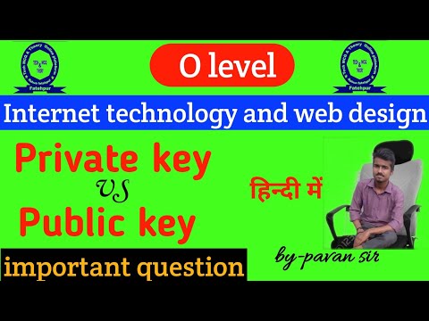 difference between public key and private key, what is public key and private key, o level exam,