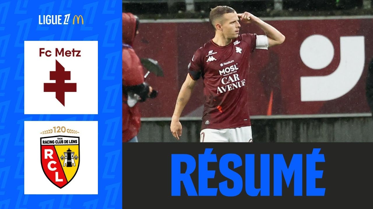 Metz Secures First Win by Defeating Lens 2-0 ⚽ | Ligue 1 Match Highlights