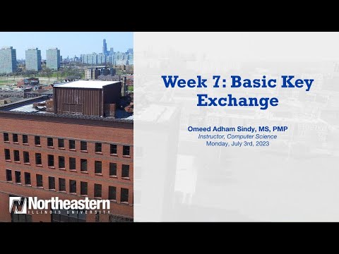 Week 7  - Basic Key Exchange