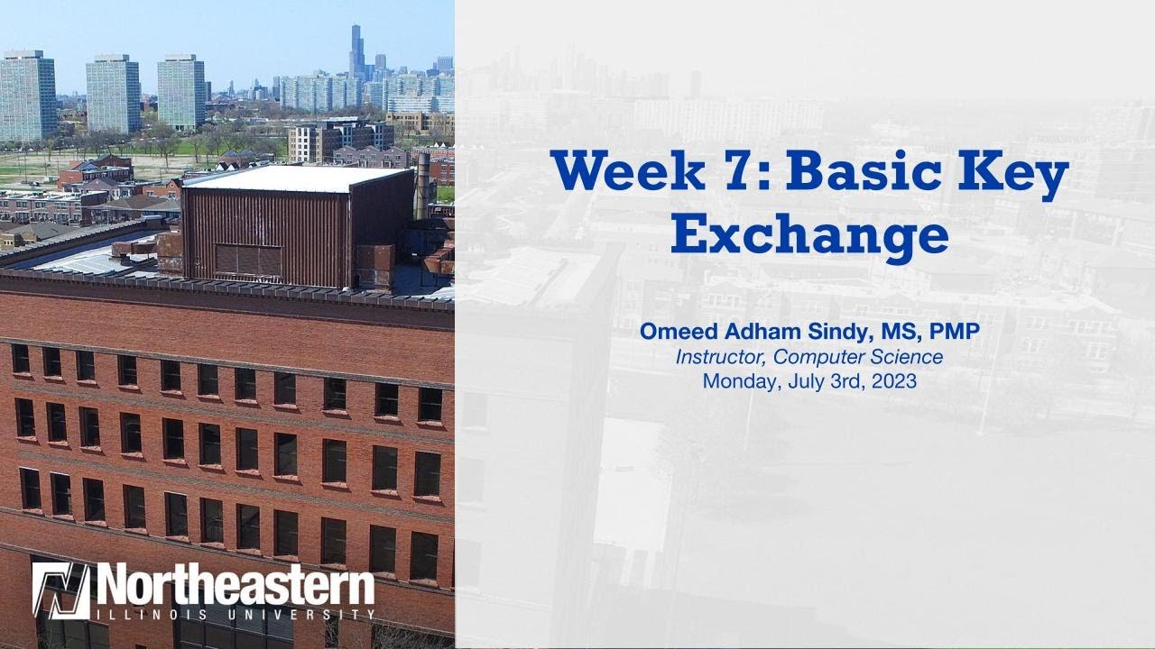 Week 7: Mastering Basic Key Exchange in Cryptography π