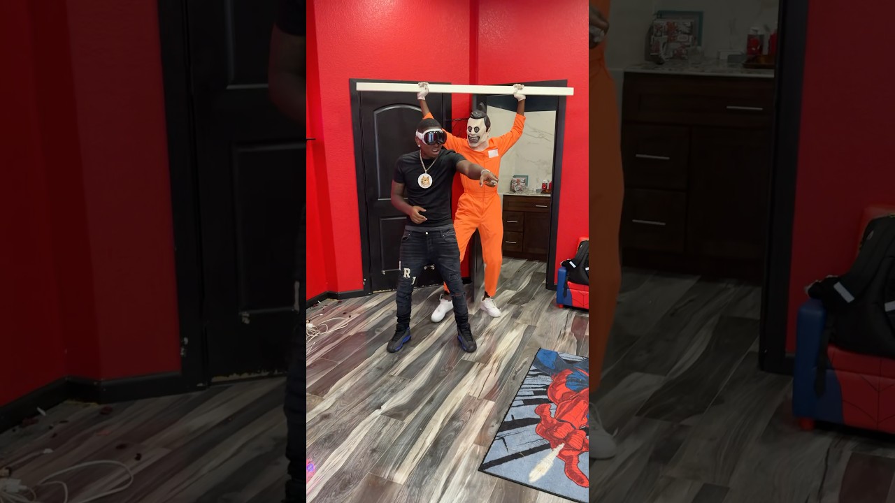 Dad Gets Caught by Creepy Eyes 😳