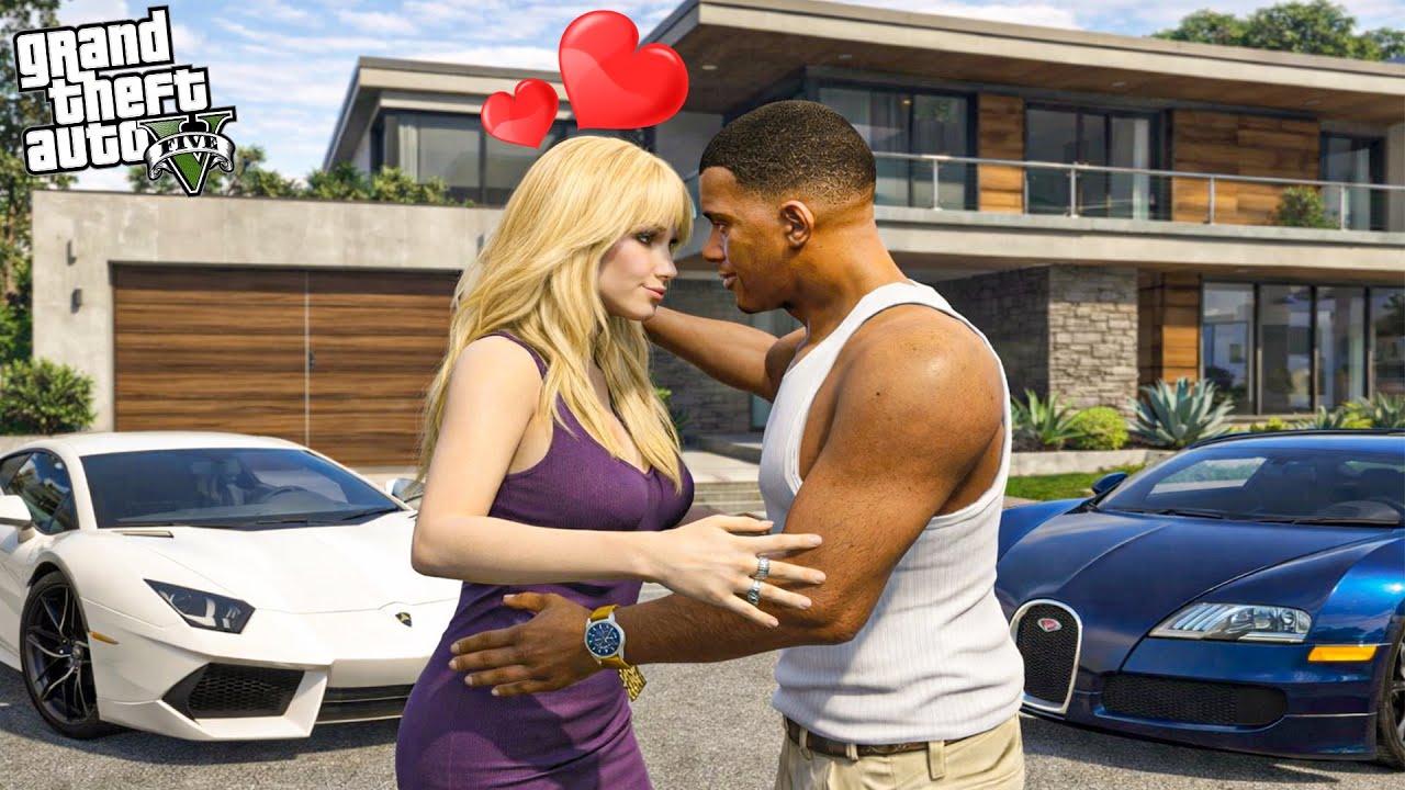 Franklin's Secret GF Changes His Life in GTA 5 🚗