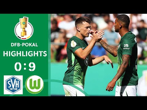 NINE (!) Goals! | SV Hemelingen vs. VfL Wolfsburg 0-9 | Highlights | DFB-Pokal first round