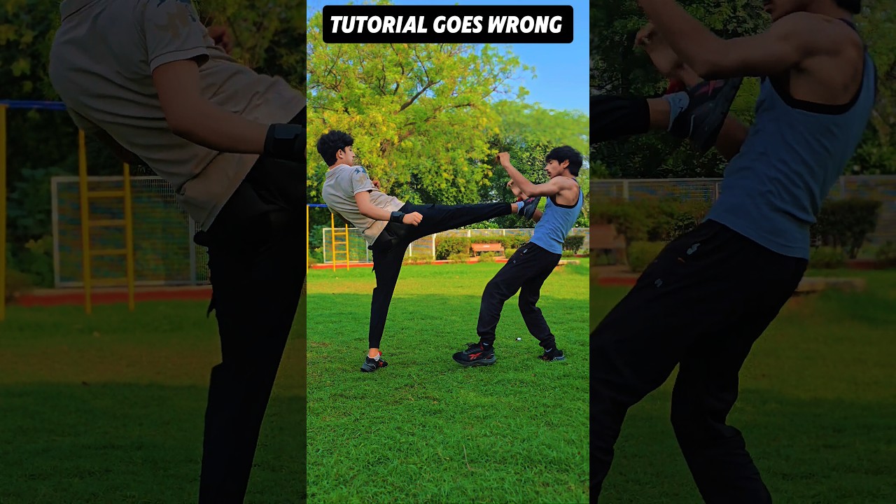Hilarious Martial Arts Moves You Need to See! π #MuayThai #Training