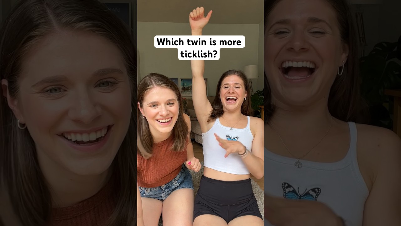 The Ultimate Twin Tickling Challenge