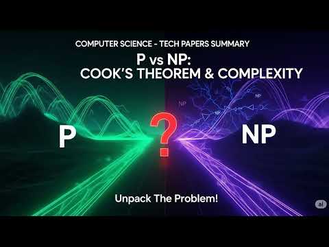 P vs NP: Cook's Theorem, Tautologies & The Birth of NP-Completeness Explained