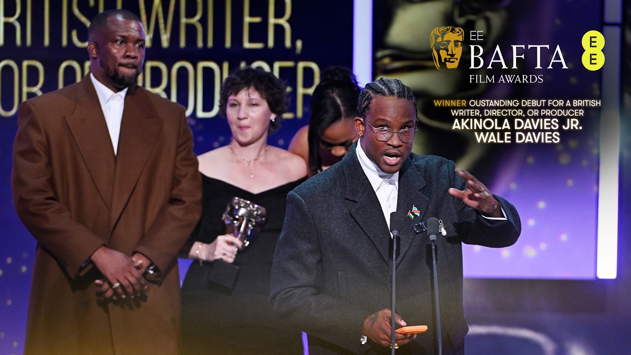 Akinola Davies Jr. & Wale Davies Win BAFTA Debut Award 🎬