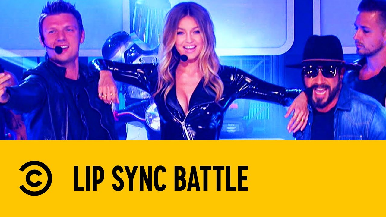 Gigi Hadid Rocks Lip Sync Battle with Backstreet Boys 🎤