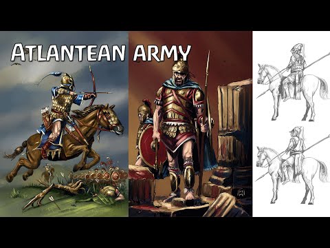 Army of Atlantis - Making of Atlantean cavalry design and army overview