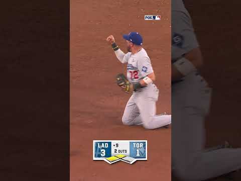 DODGERS WIN GAME 6 AFTER HUGE DOUBLE PLAY! 🔥 #mlb #Dodgers #worldseries