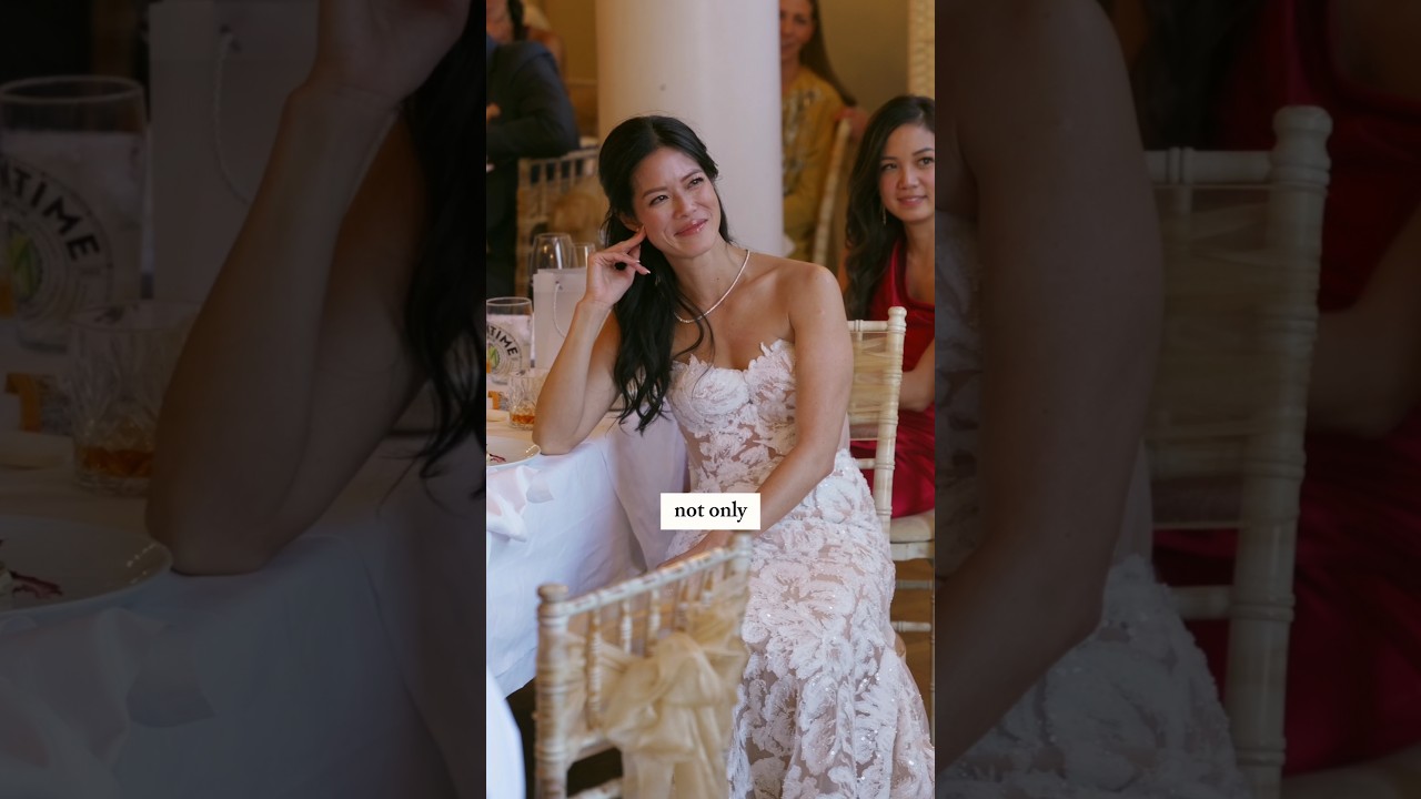 Beautiful Groom's Speech 🥹🤍