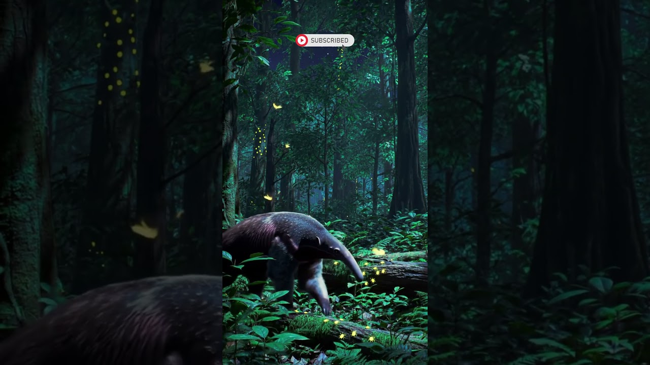 Experience the Magic of the Bioluminescent Amazon Jungle at Night ✨