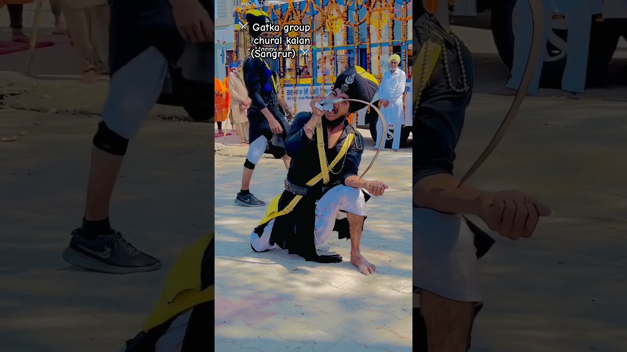 Gatka Group Chural Kalan (Sangrur) with Ustad Jaspal Singh 🥋