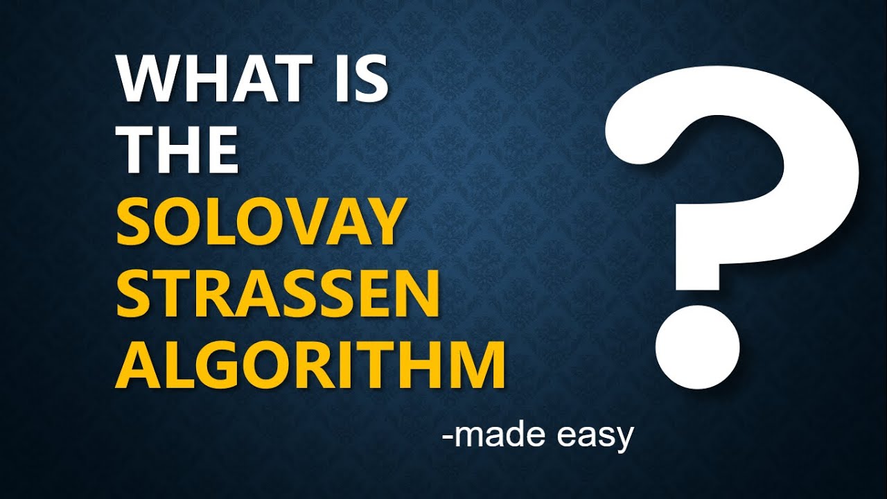 Mastering Solovay-Strassen Primality Test & Legendre Symbols 🔍