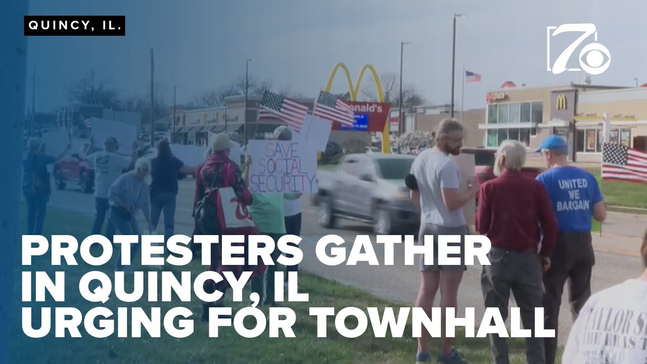 Protesters Gather in Quincy Over Congresswoman Miller ✊