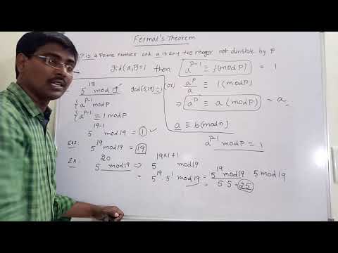 FERMAT'S THEOREM WITH SOLVED EXAMPLES || MATHEMATICS OF ASYMMETRIC CRYPTOGRAPHY || CNS