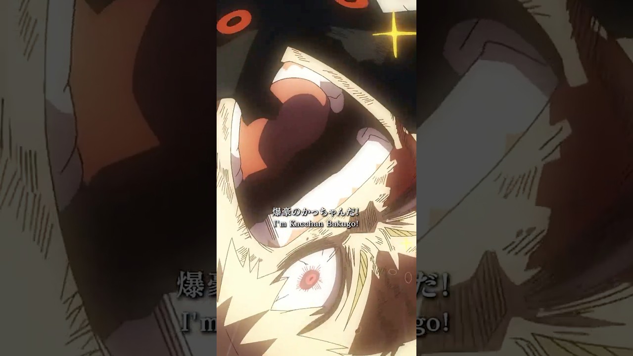 爆豪勝己が登場！『僕のヒーローアカデミア FINAL』第3話🔥