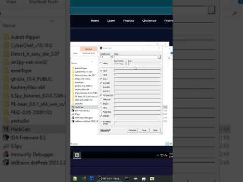 How to calculate hash value using HashCalc #md5 #sha1 #sha256