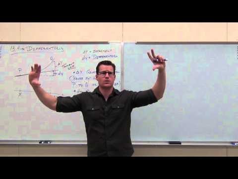 Calculus 3 Lecture 13.4:  Finding Differentials of Multivariable Functions