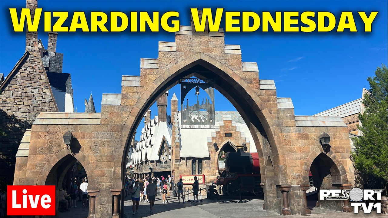 🔴Live: Wizarding Wednesday at Universal Studios & Islands of Adventure -  4-22-26