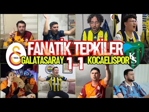 CİMBOM'DAN SERT DÜŞÜŞ 😱 GALATASARAY 1-1 KOCAELİSPOR 🔥 NEFES KESEN TARAFTAR TEPKİLERİ