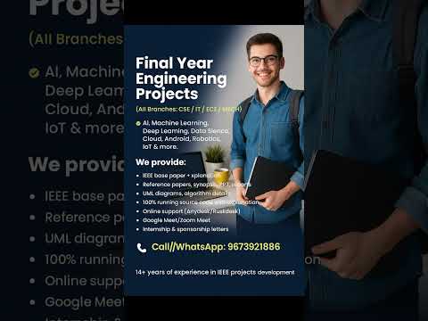 🎓 Final Year Engineering Projects (All Branches: CSE / IT / ECE / MECH)