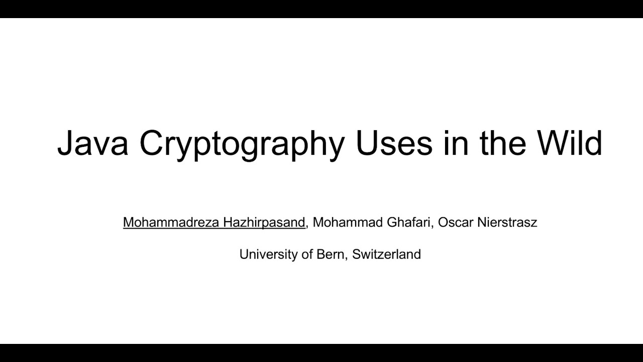 Real-World Applications of Java Cryptography 🔐