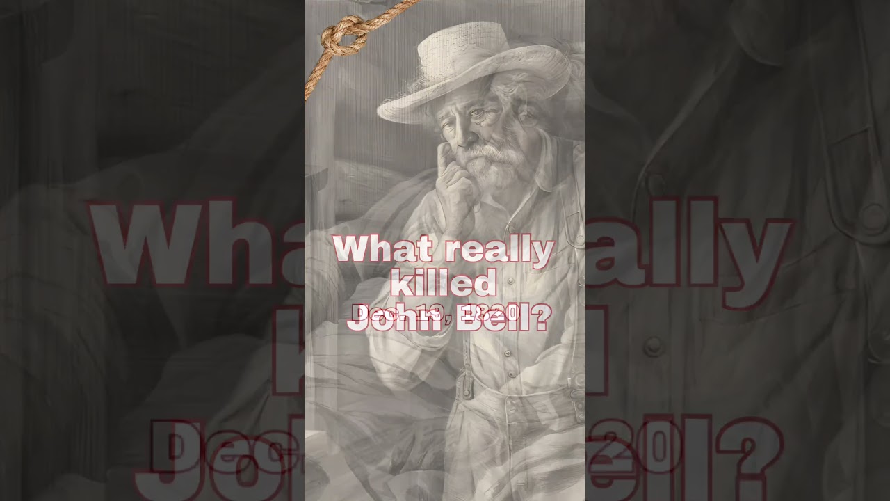 What Killed John Bell? The Bell Witch Mystery 🧙♀️